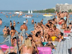 Siófok - Velká pláž (Siófok Beach) Siófok